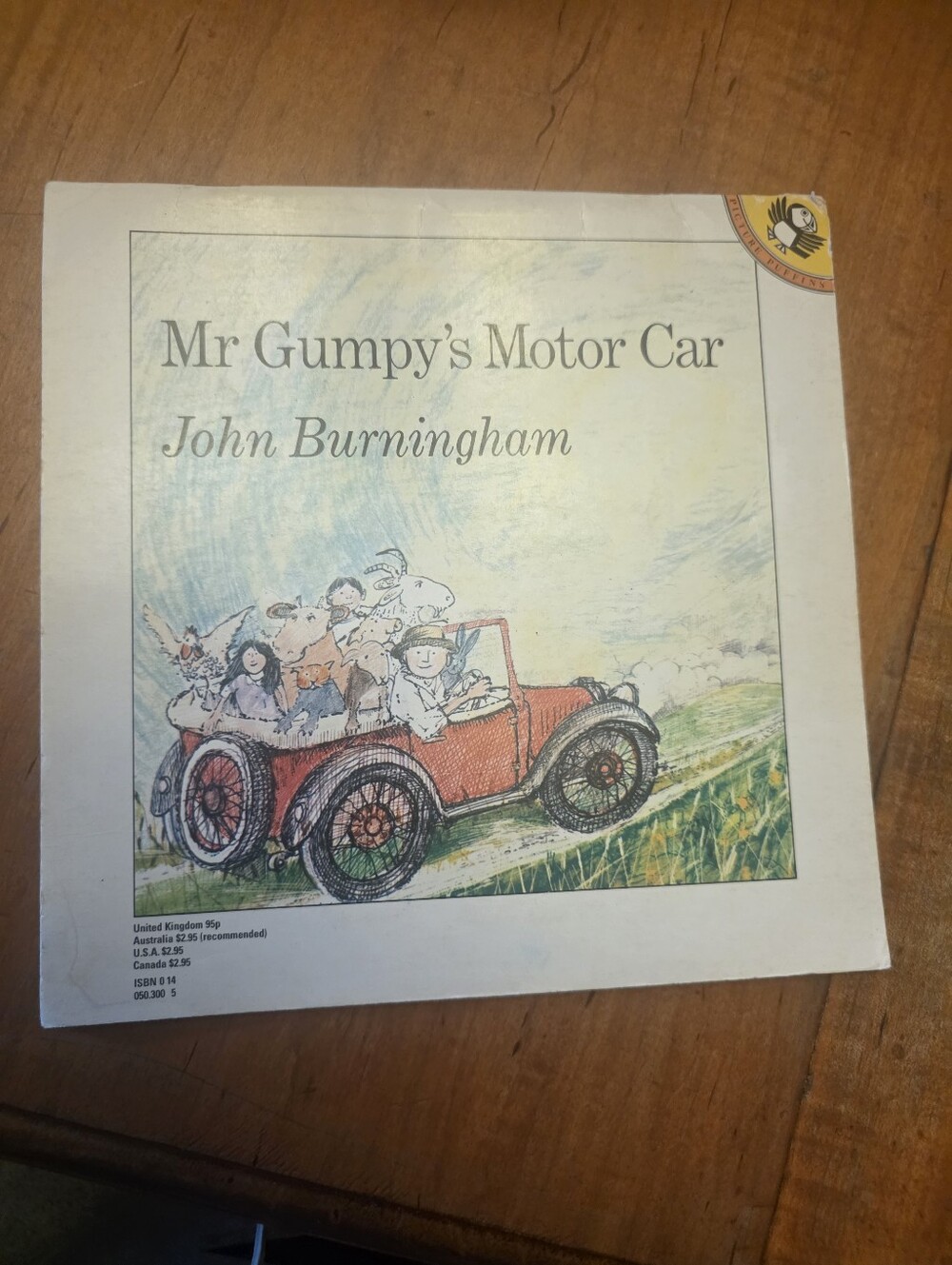 Mr Grumpy's Motor Car by John Burningham 1981 Pb